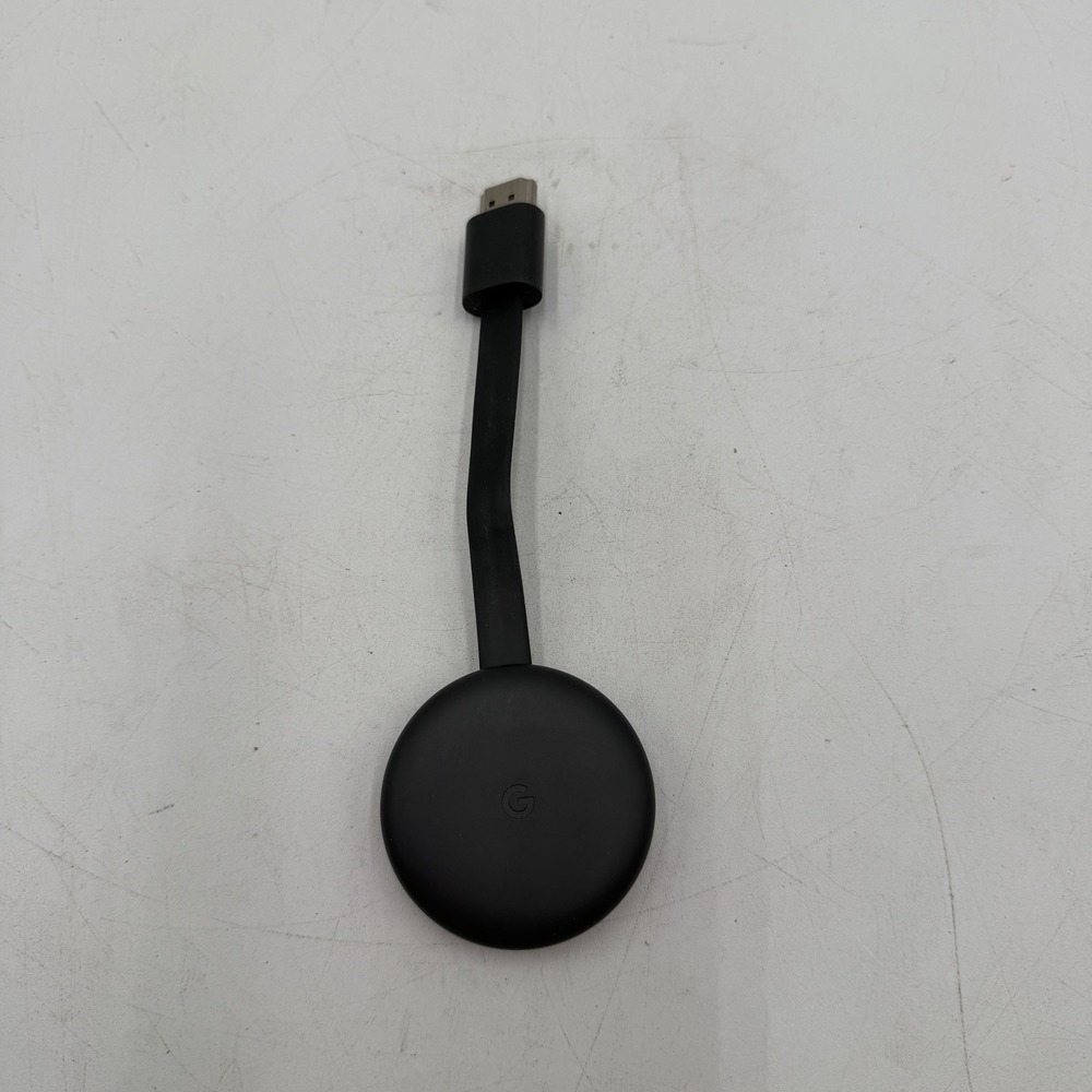 Google Chromecast 3rd Gen 1080p HD Media Streaming Device Only NC2-6A5 Tested
